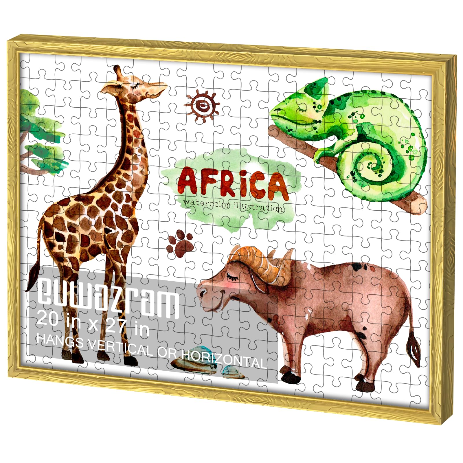 euwazram Ornate Gold 20x27 Frame - Single Frame, 20