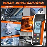 WapoRich RQ-189A Digital Manometer Dual Port Gas Pressure Tester HVAC 11 Units view 7