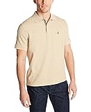 Nautica Men's Classic Short Sleeve Solid Polo