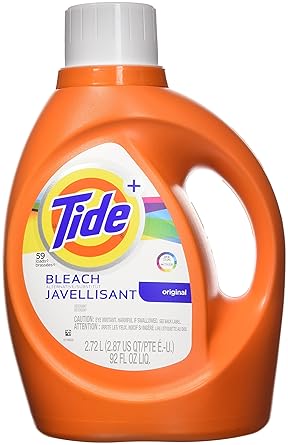 Amazon Com Tide Plus Bleach Alternative Safe On Colors Liquid Laundry Detergent Original Scent 2 72 L 59 Loads Industrial Scientific
