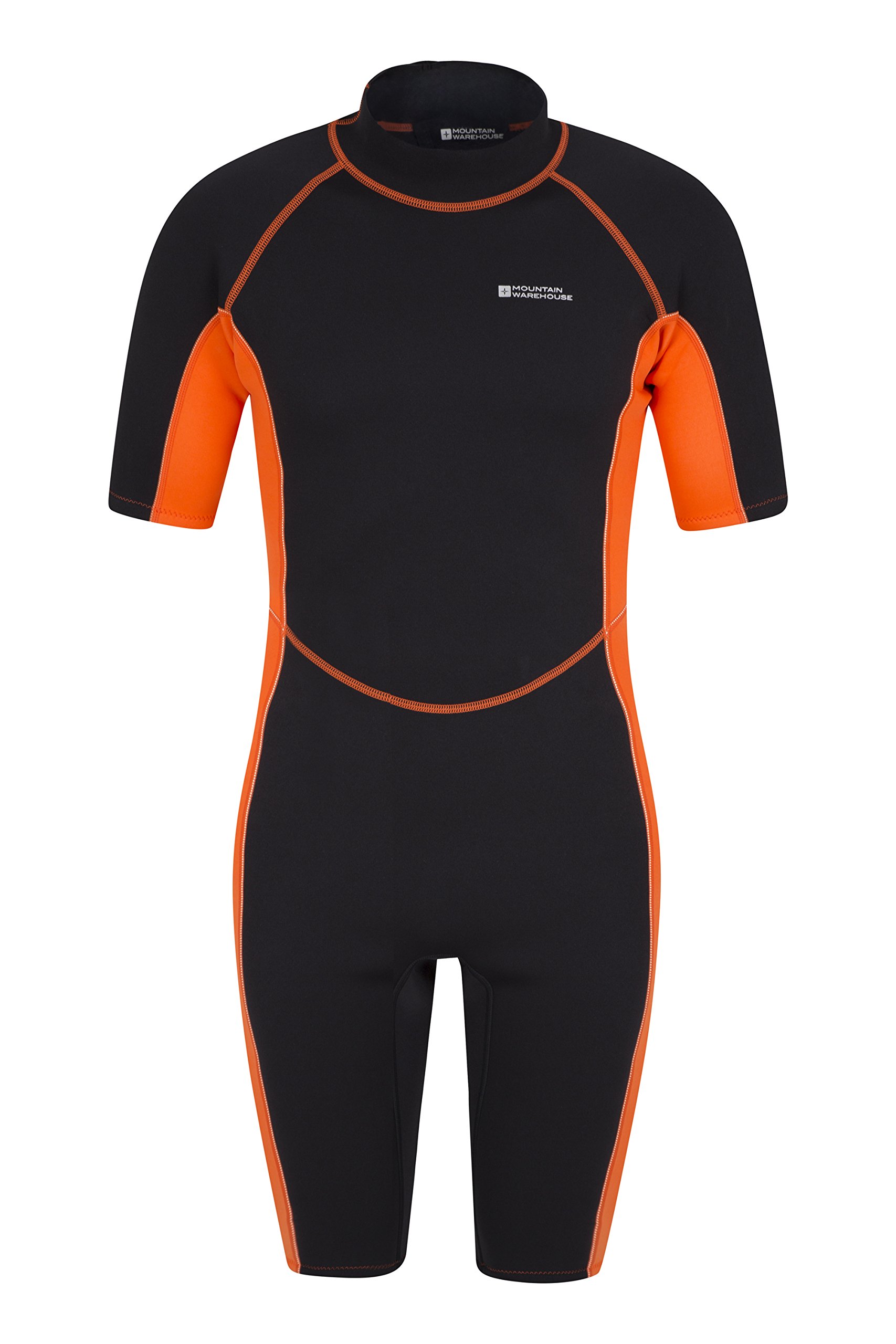 Clothing Sports & Outdoors Mountain Warehouse Shorty Mens Wetsuit Easy Glide Zip Contour Fit One