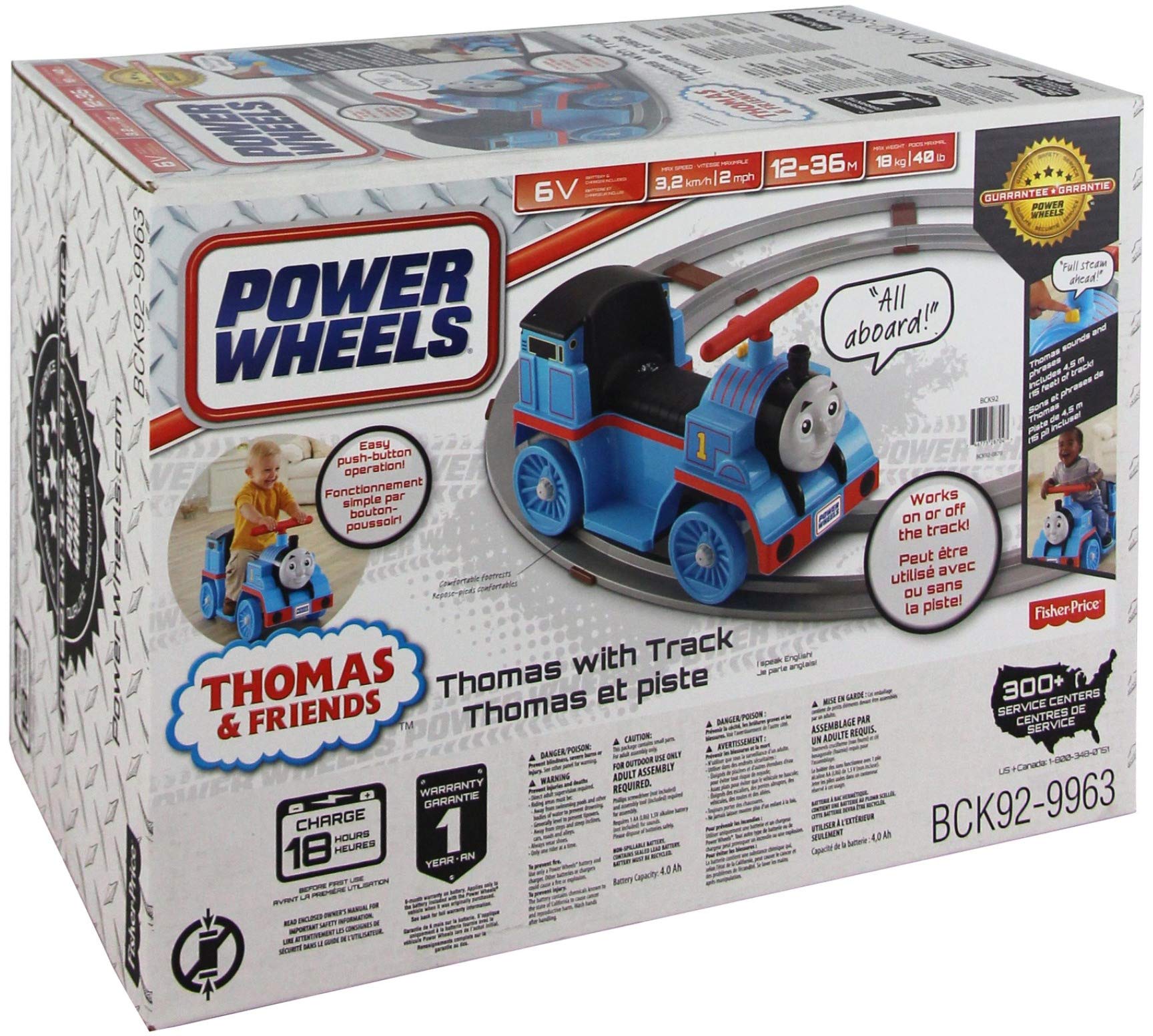 Power Wheels Thomas Friends, Thomas Train with Track [Amazon Exclusive] | eBay