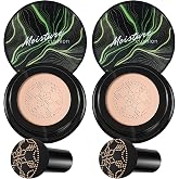 XINGXYUEL 2PCS Mushroom Head Air Cushion CC Cream BB Cream Foundation Moisturizing Matte Concealer Long Lasting Full Coverage