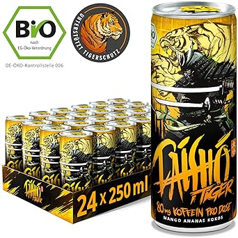DAISHO - Tiger Bio Energy (vegan), 24er Tray (24 x 250ml)