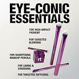 REAL Eye-Conic Essentials 5 Piece Brush Set with Sharpener view 2
