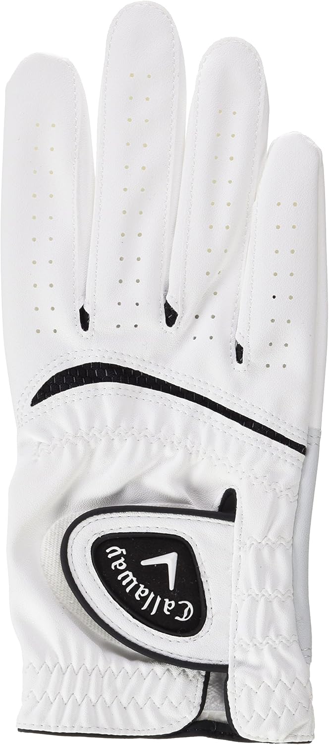 Callaway Weather Spann Golf Glove Mens LH White Large