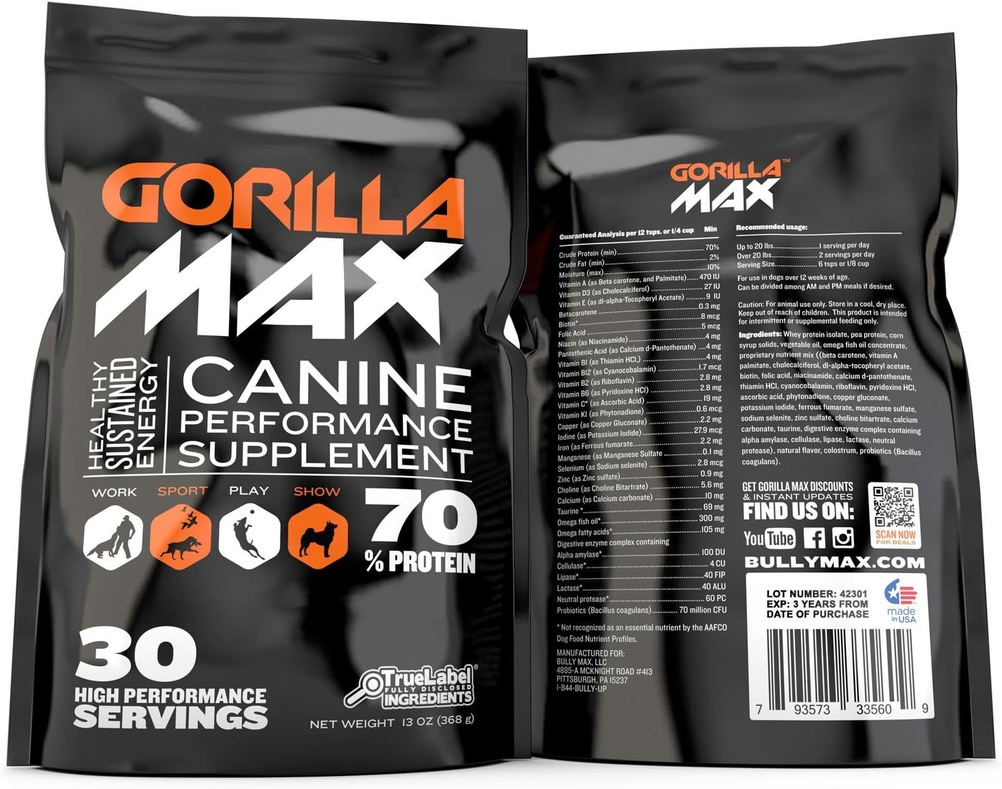 gorilla max protein
