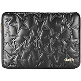 Vinterfint 15 16 inch Laptop Sleeve Case for 15" MacBook Pro/Air M4 M3, 16" MacBook Pro M3 M2, 15" Surface Laptop 6, 15" IdeaPad Slim 5i Gen 9 ｜ 3i Gen 8/9, 16.3" XPS 16, HP Laptop Bag Cover, Black