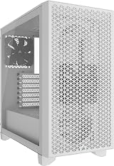 Corsair 3000D AIRFLOW White Mid-Tower PC Case 2x SP120 ELITE Fans 4-Slot GPU