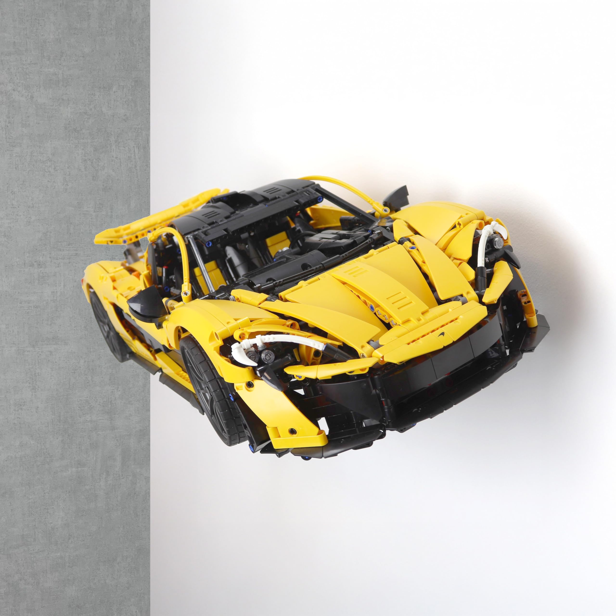 Brick Nest Display Stand Wall Mount Compatible with LEGO Technic McLaren P1 42172 – Secure Car Model Display