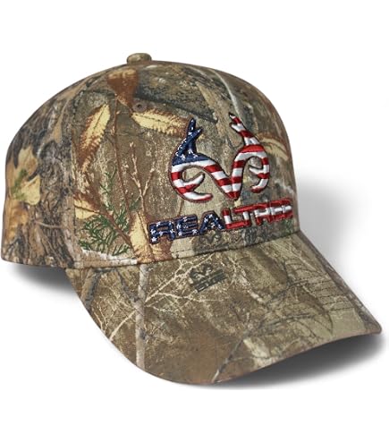 Realtree 3D Logo Camo Deer Hunting Trucker Cap Hat for Men - RT
