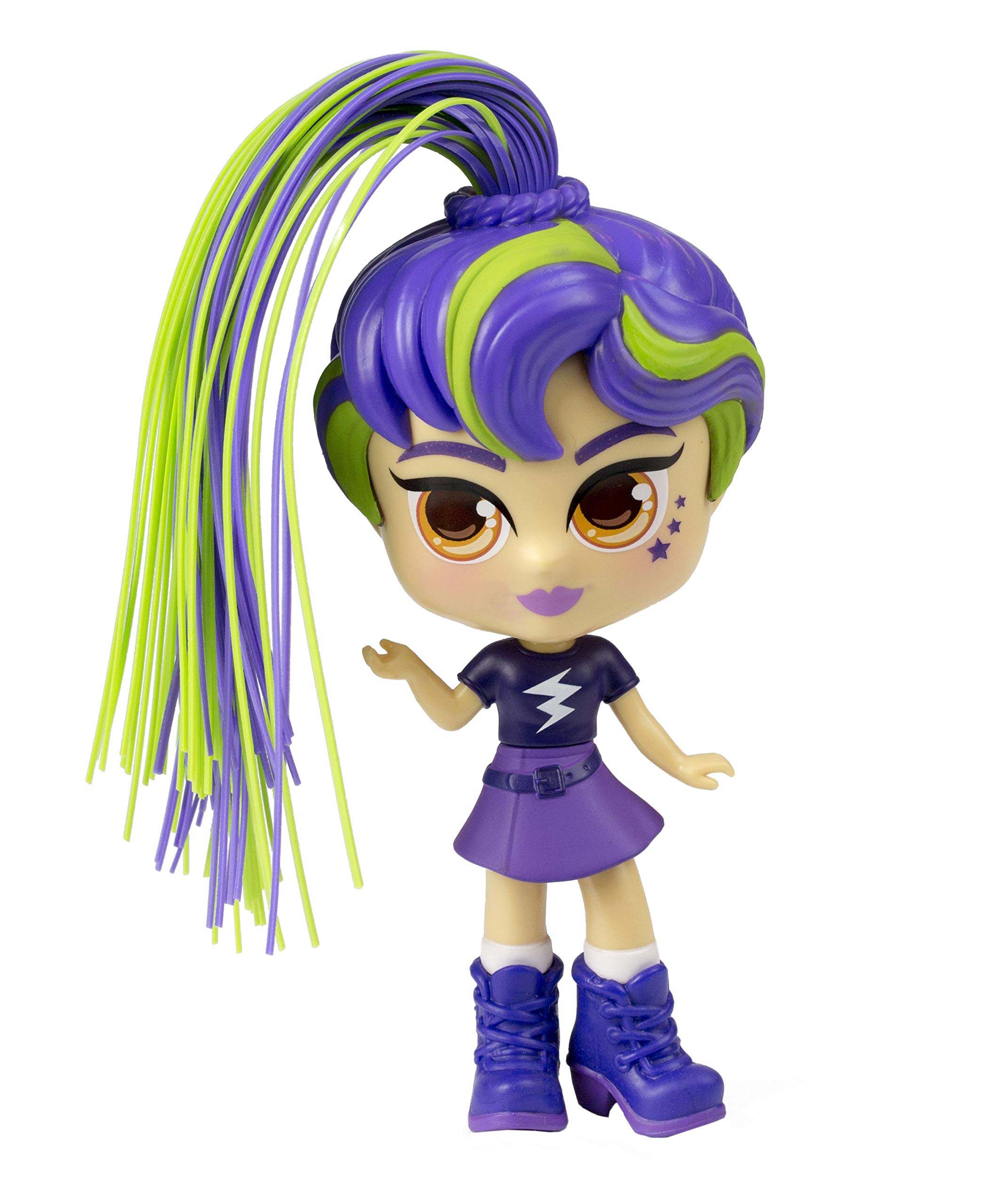 CURLIGIRLS - Collectible dolls - Charli doll - Magic hair for endless hairstyles - Girl toy gift - Accessories included - Doll 15 cm