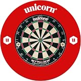 Unicorn Striker Bristle Dartboard with EVA Surround and Darts view 2