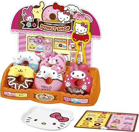 Amazon サンリオキャラクターズ かわいくデコって ドーナツショップ お店屋さん おもちゃ