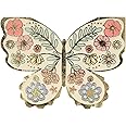 Meri Meri Butterfly Napkins (Pack of 16), Thick & Absorbent 3-Ply Butterfly Paper Napkins, Butterfly Shaped Napkins Disposable