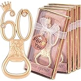 Orlabno 12 Packs 60th Bottle Opener, Gifts for 60th Birthday Party Favors, Wedding Anniversary Party Return, Gifts or Souvenirs for Guests, Theme Party Decorations