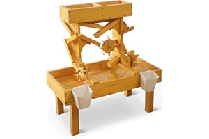 Avenlur Water Table and Sand Table for Outdoor and Indoor Use - Weather-Proof Sensory Play - Durable Material - Multi-Functional Design - Age-Appropriate - Perfect for Toddlers 1-3 & 3-5yrs