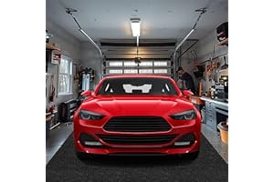 ZHIYUNMATFC 7.5 * 20 feet Oil Absorbent Garage Parking Floor Mats for Under Cars,Reusable, Protect Shop Flooring Large Rugs,Gasolina,Water Proof Easy to Cut and Clean Garage Pads (7.5 * 20 feet)