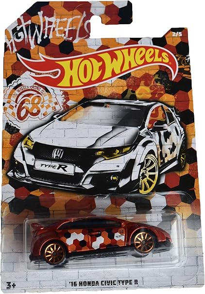 hot wheels 16 honda civic type r