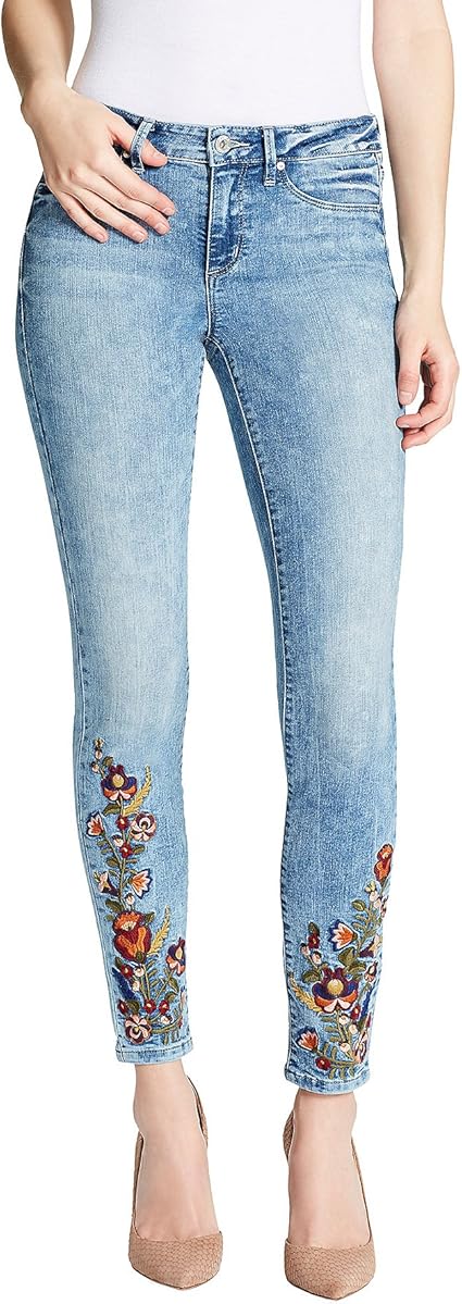 jessica simpson embroidered jeans
