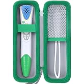 Lebakort Storage Case Compatible with LeapFrog LeapReader System Learn-to-Read (Gray+Green Case)