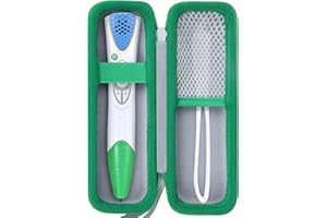 Lebakort Storage Case Compatible with LeapFrog LeapReader System Learn-to-Read (Gray+Green Case)