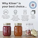 Kilner Preserve Jar 1L Round Glass Screw Top Lid 1000ml view 6