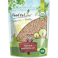 Organic Italian Pearled Farro, 1.5 Pounds – Non-GMO, Kosher, Vegan, Whole Farro Grain in Bulk. Good Source of Fiber and Prote