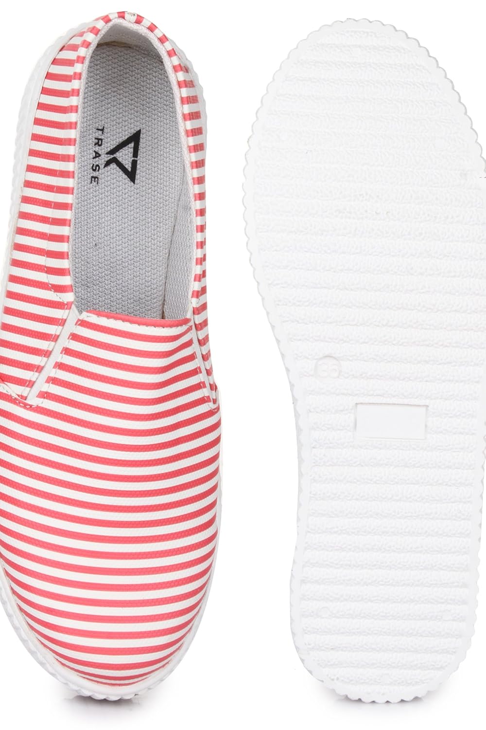 trase stripes women's canvas sneaker