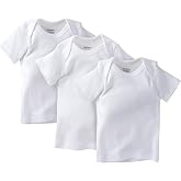Gerber Baby 3-Pack Short-Sleeve Slip-on Shirts