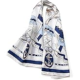 100% Mulberry Silk Scarf for Women for Neck, Large Bandana Square Satin Head Scarf for Hair 35"x35"