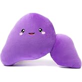 nerdbugs Anatomical Liver Plush &ndash; Funny Transplant &amp; Donor Gift, Hepatitis &amp; Cirrhosis Recovery Toy, Hepatology Gift for Doctors, Nurses, Med Students, Science Lovers &amp; Surgery Support
