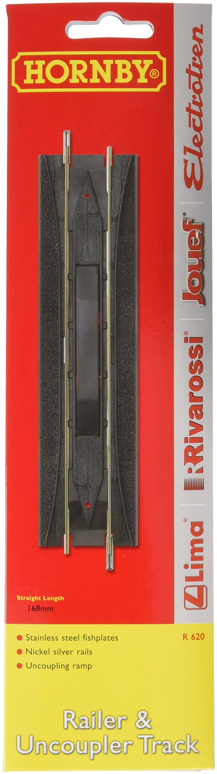 Hornby R620 Railer/Uncoupler - Spare Parts and Train Accessories for Hornby OO Gauge Model Railway Sets, Coupling and Modelling Tools - Scale 1:76, Grey