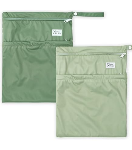 2 Pièces Sac À Couche De Bébé Réutilisable, Sac À Couches