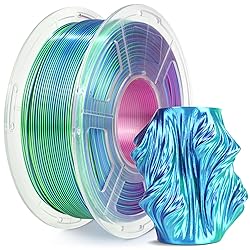 SUNLU Silk Triple Color Pla Filament, Silk PLA 3D