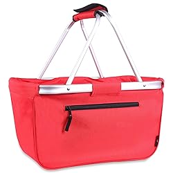 Picnic Basket, SIYUAN Collapsible Shopping Basket