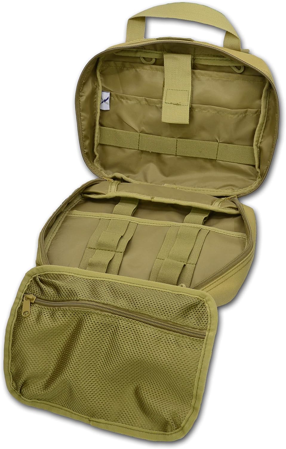 Lightning X Premium Rip-Away Individual First Aid Kit for Vehicle Head Rest - TAN: Health & Personal Care
