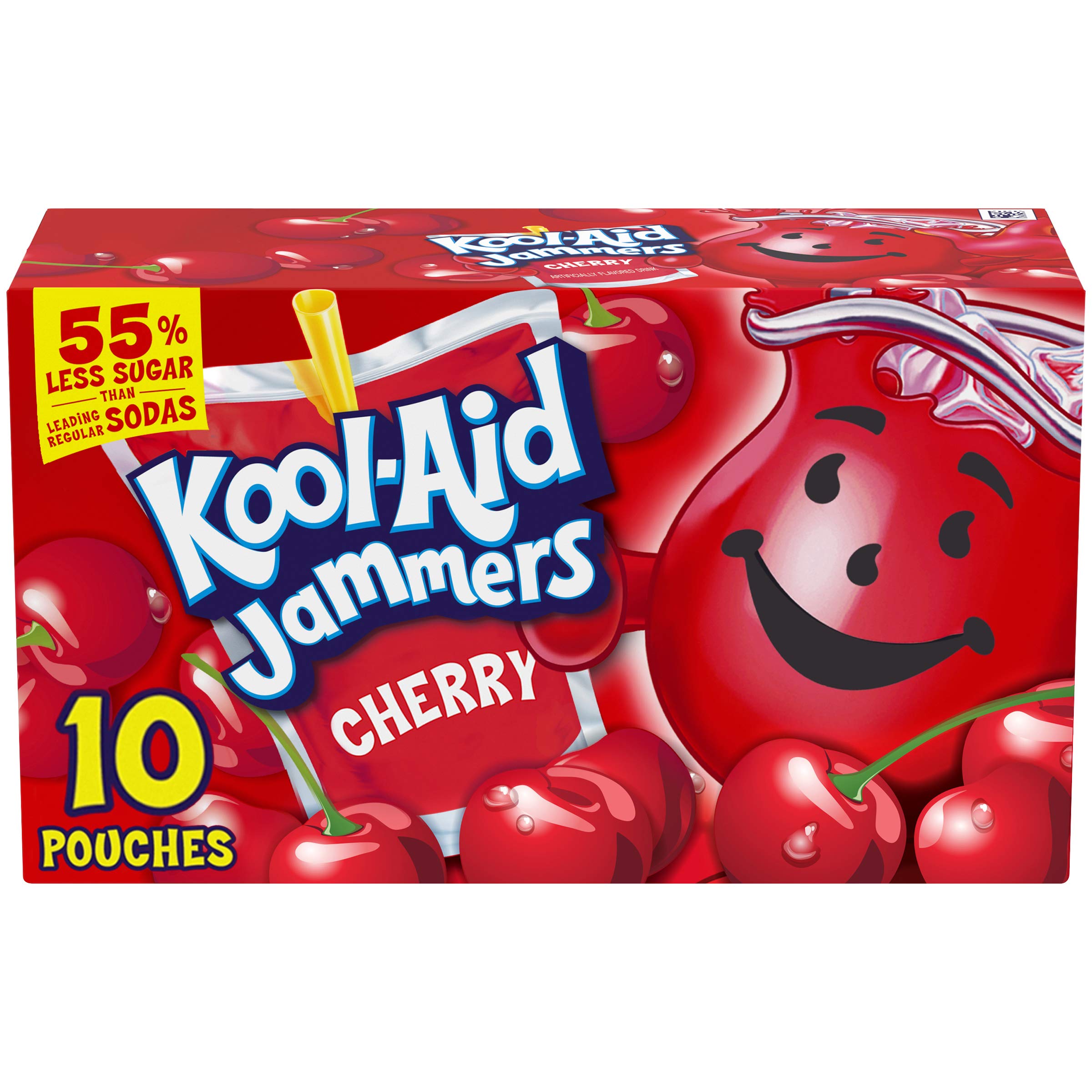 KoolAid Jammers Cherry Flavored Juice Drink (10 Pouches) Buy Online
