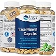 Trace Minerals Low-Sodium ConcenTrace Capsules - Supplement to Support Bone Health & Body Energy - Healthy Hydration & Electrolyte Support Supplement - 270 Capsules (90 Servings