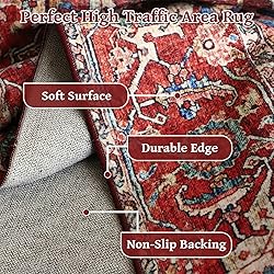 QD-Udreamy 8x10 Area Rugs - Machine Washable Area