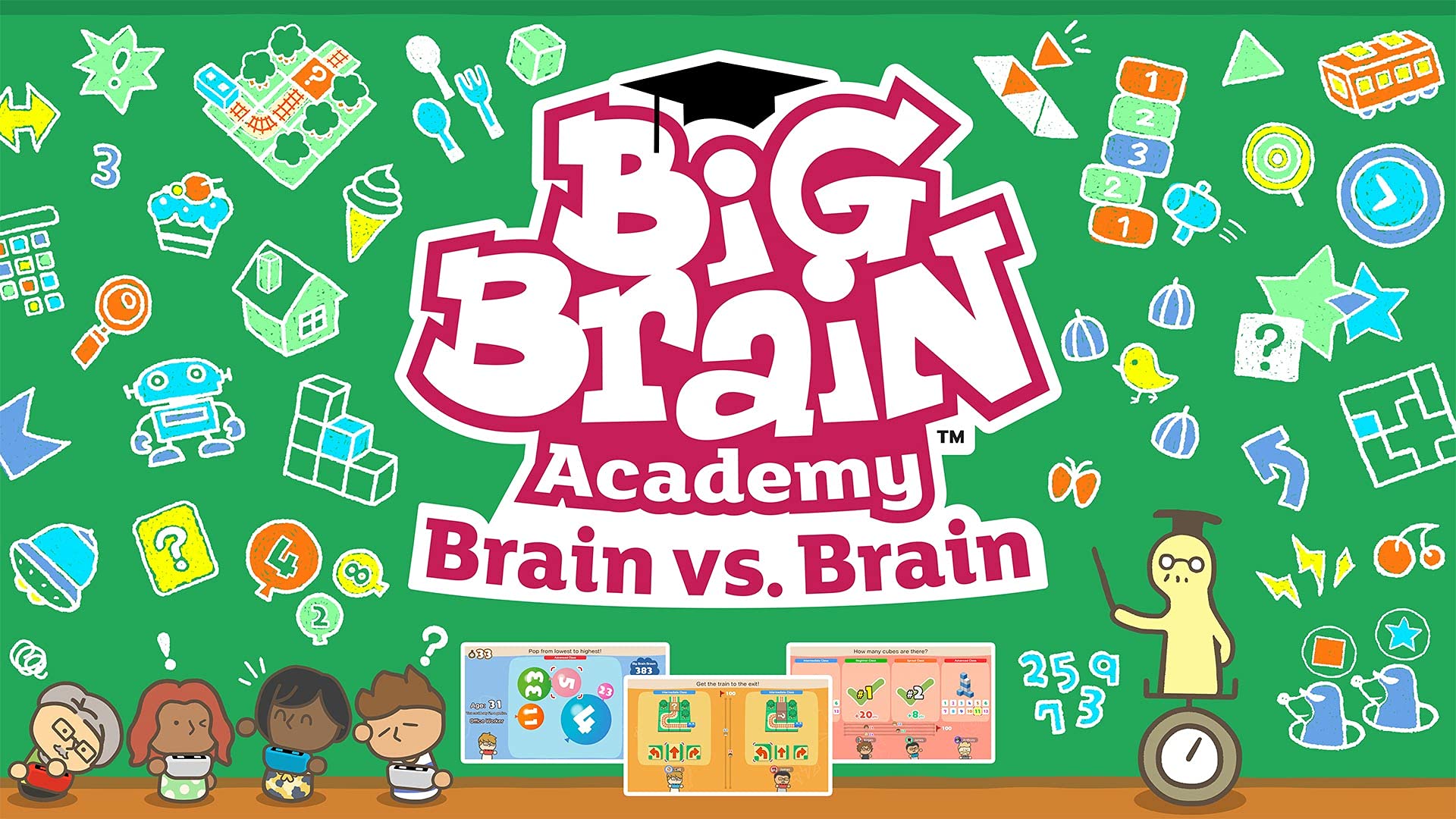 Big Brain Academy: Brain vs. Brain - Standard - Nintendo Switch [Digital Code]
