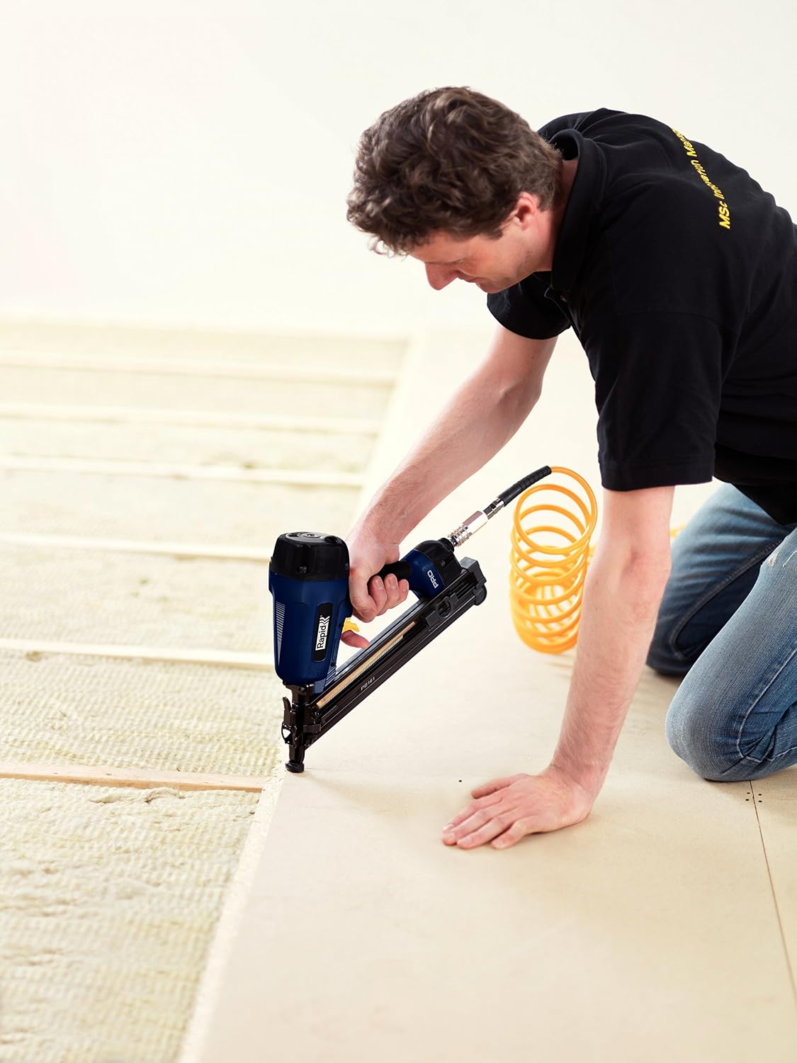 Rapid PRO PB161 Pneumatic Nailer for No. 32 Brads, With Comfort Grip, Quick Reload, Adjustable Depth-of-Drive - Image 5