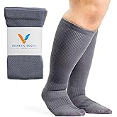 Viasox Compression Socks for Women and Men, Knee High Socks 12-15 mmhg Circulation Support for Flight, Travel