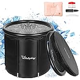Bubplay Ice Bath Cold Plunge Tub with Cover for Indoor Outdoor for Recovery, Cold Water Therapy, Athletes & Adults -105 Gallo
