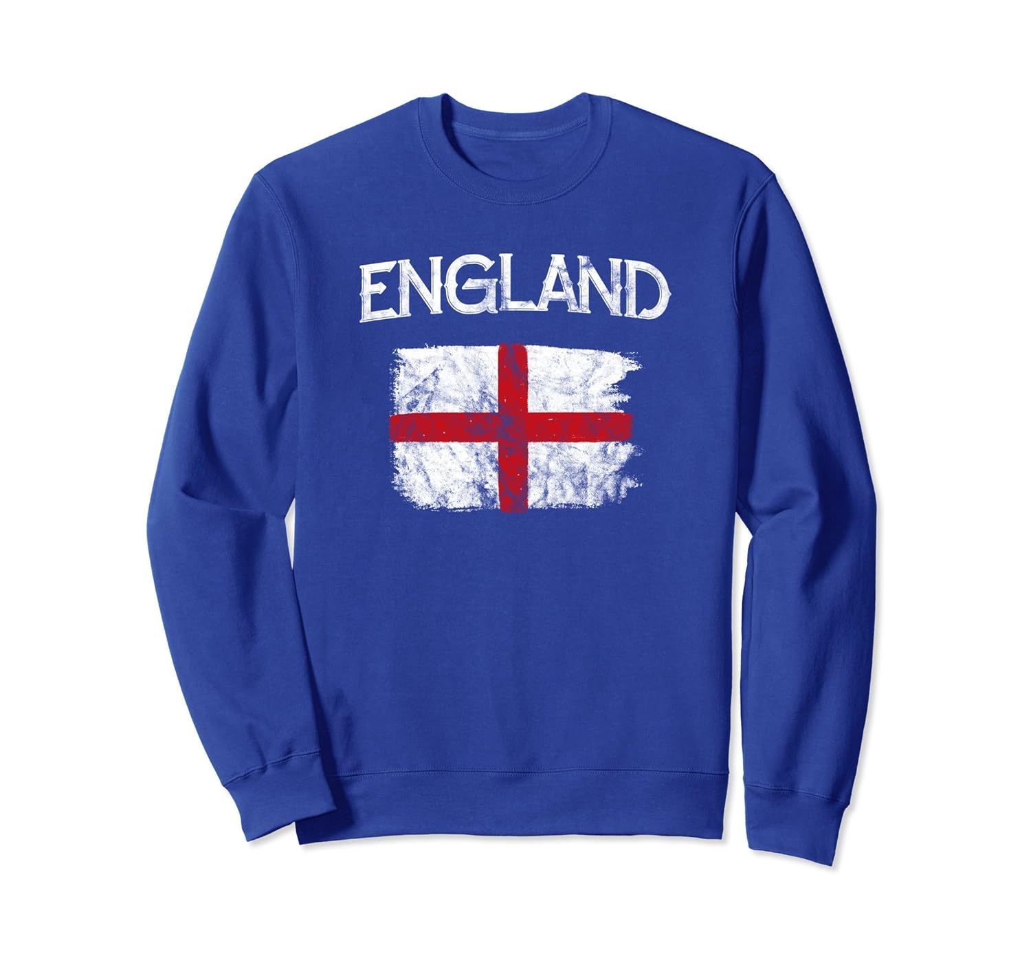 England Flag Sweatshirt Vintage Awarplus