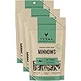 Vital Essentials Freeze Dried Raw Single Ingredient Cat Treats, Minnows, 1 oz (Pack of 3)