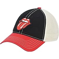 Men's Rolling Stones Tour '78 Trucker Cap One Size Black at Amazon