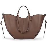 Juoxeepy Work Bag Faux Leather Tote Bag for Women Trendy Handbag Purse Fall Shoulder Bag with Magnetic Closure