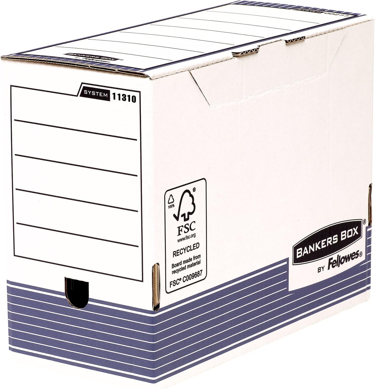 Bankers Box 1130902 A4 Archive Box, Pack of 10, 100 mm 150 mm, A4