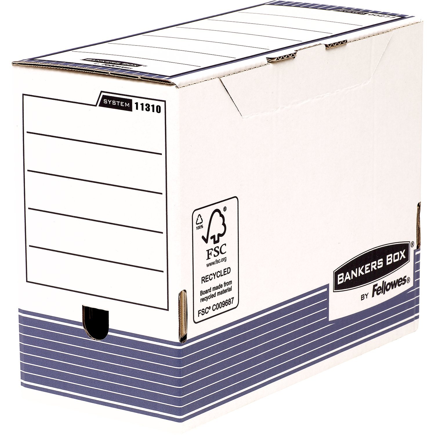Bankers Box 1130902 A4 Archive Box, Pack of 10, 100 mm 150 mm, A4